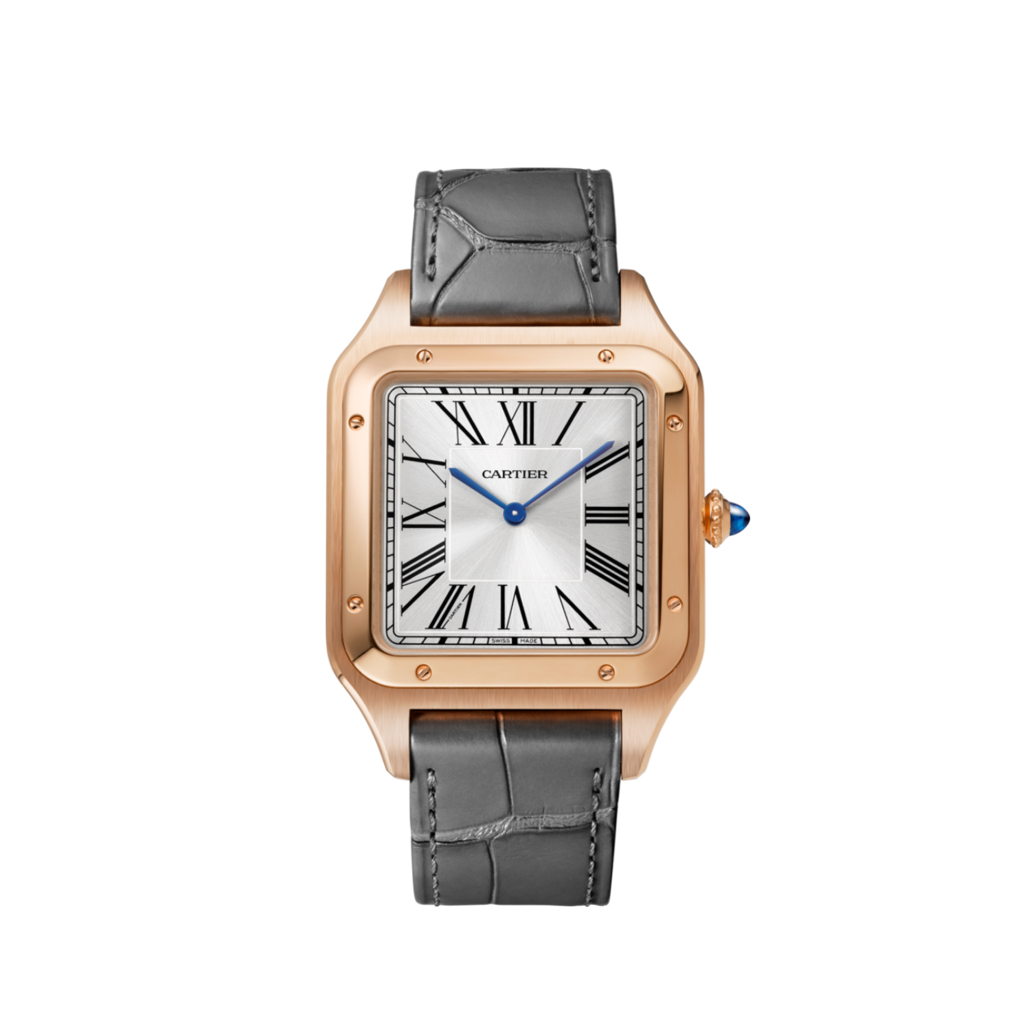 Resim SANTOS-DUMONT - ROSE GOLD HAND-WOUND XL
