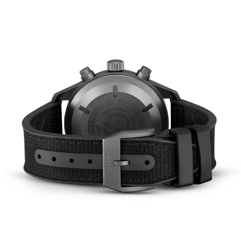 Resim PILOT’S WATCH DOUBLE CHRONOGRAPH TOP GUN CERATANIUM - AUTOMATIC 44 MM