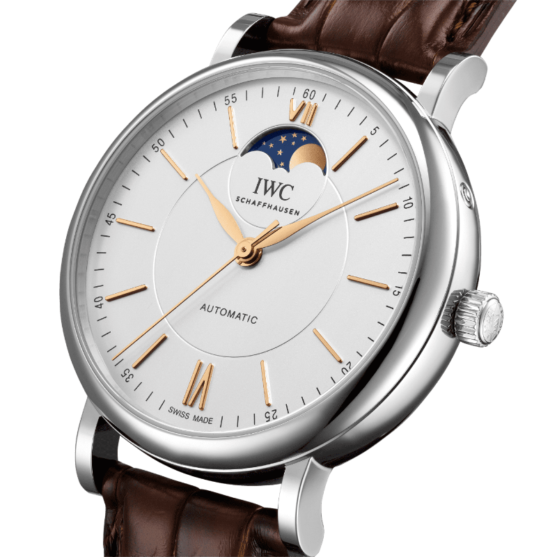 Picture of PORTOFINO AUTOMATIC MOON PHASE- STEEL 40 MM
