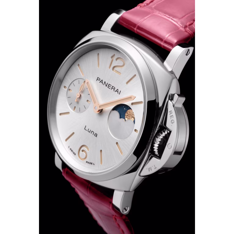 Resim  LUMINOR DUE LUNA - STEEL AUTOMATİC 38 MM