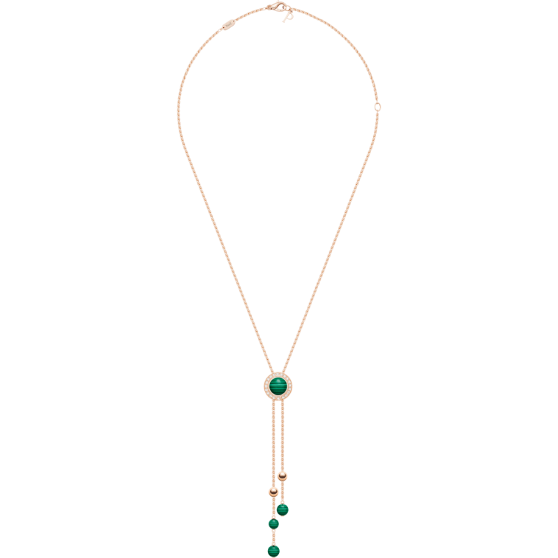 Resim PIAGET Possession Rose Gold Malachite Diamond Pendant