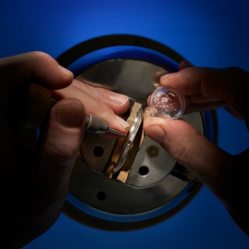 Resim Piaget Polo Skeleton Watch