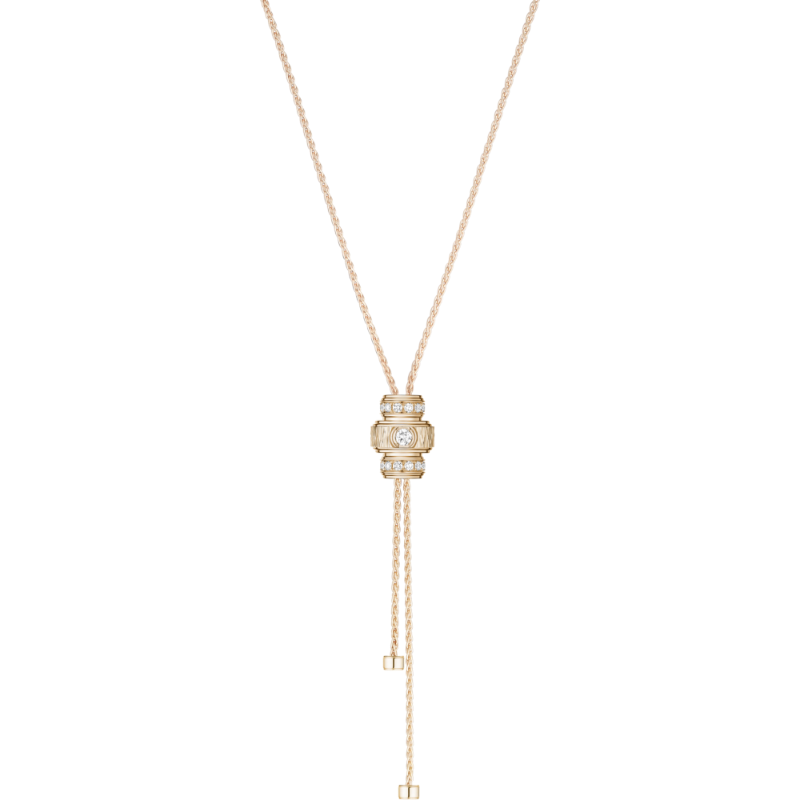 Resim Piaget Rose Gold Diamond Pendant