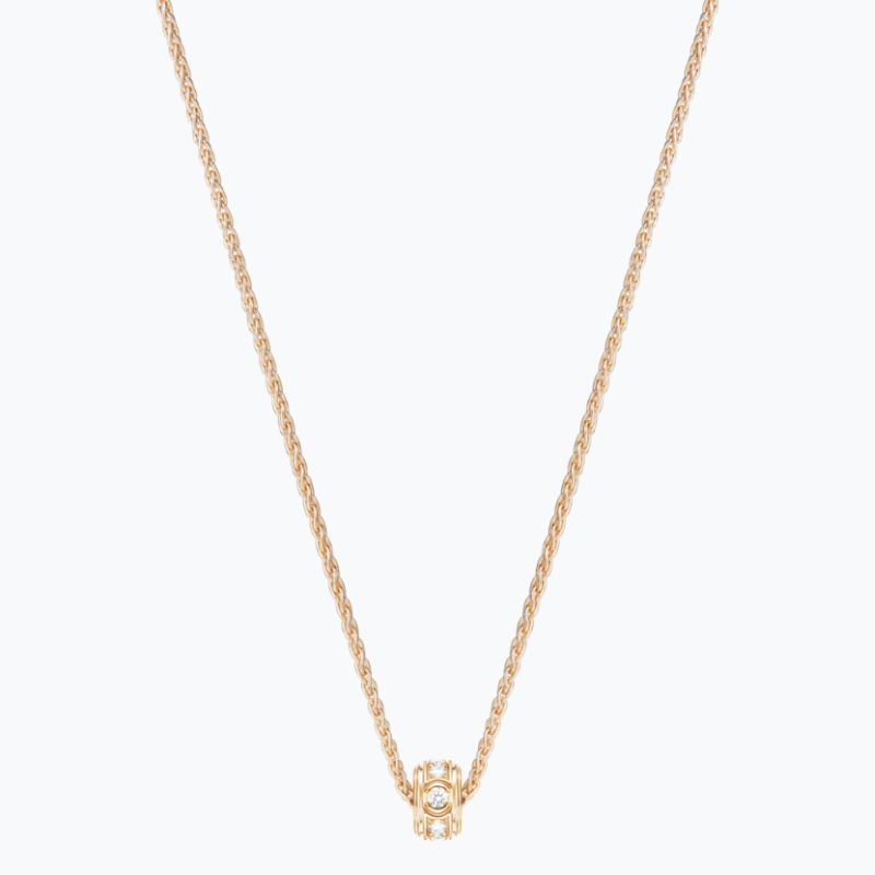 Resim Piaget Rose Gold Diamond Pendant