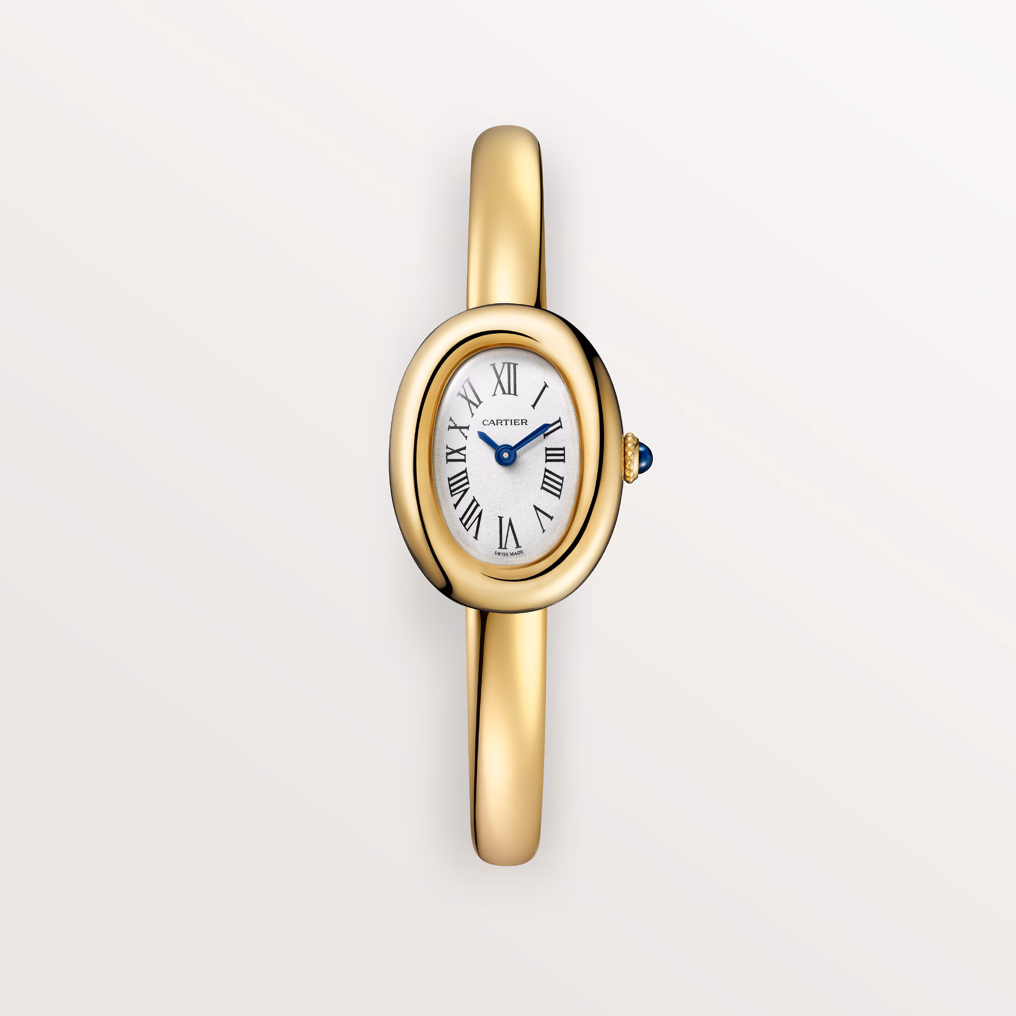 Resim BAIGNOIRE WATCH YELLOW GOLD -  (SIZE 17) MINI