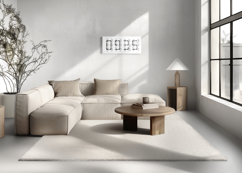 Resim ClockClock 24 – White