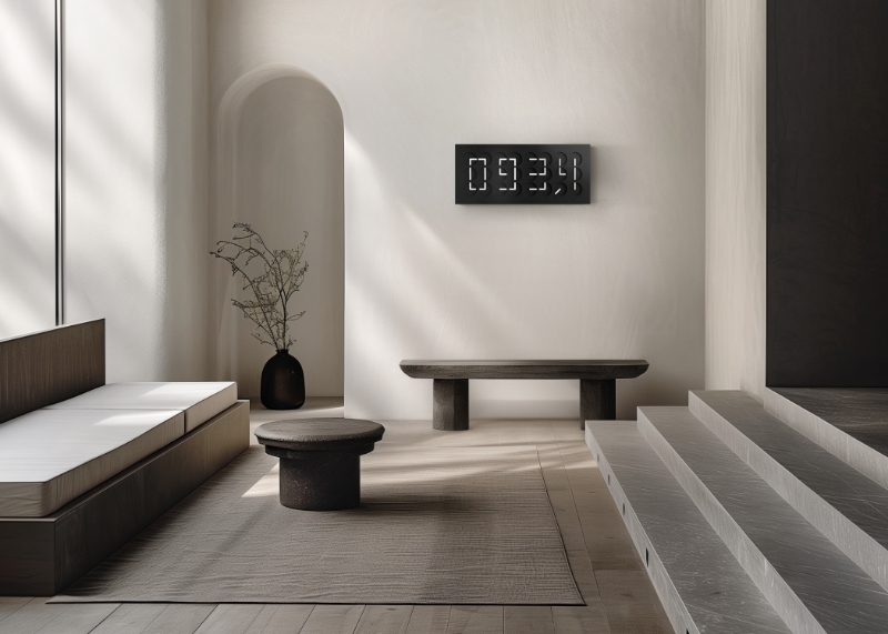 Resim ClockClock 24 – Black