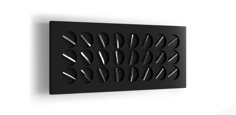 Picture of ClockClock 24 – Black Sterling