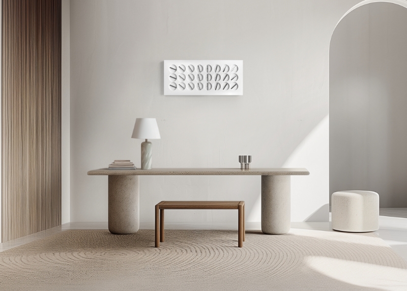 Resim ClockClock 24 – White Sterling