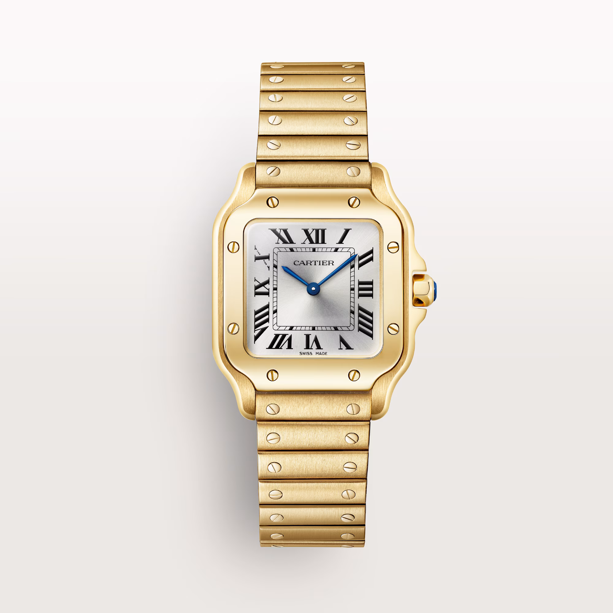 Resim SANTOS DE CARTIER - YELLOW GOLD AUTOMATIC SMALL
