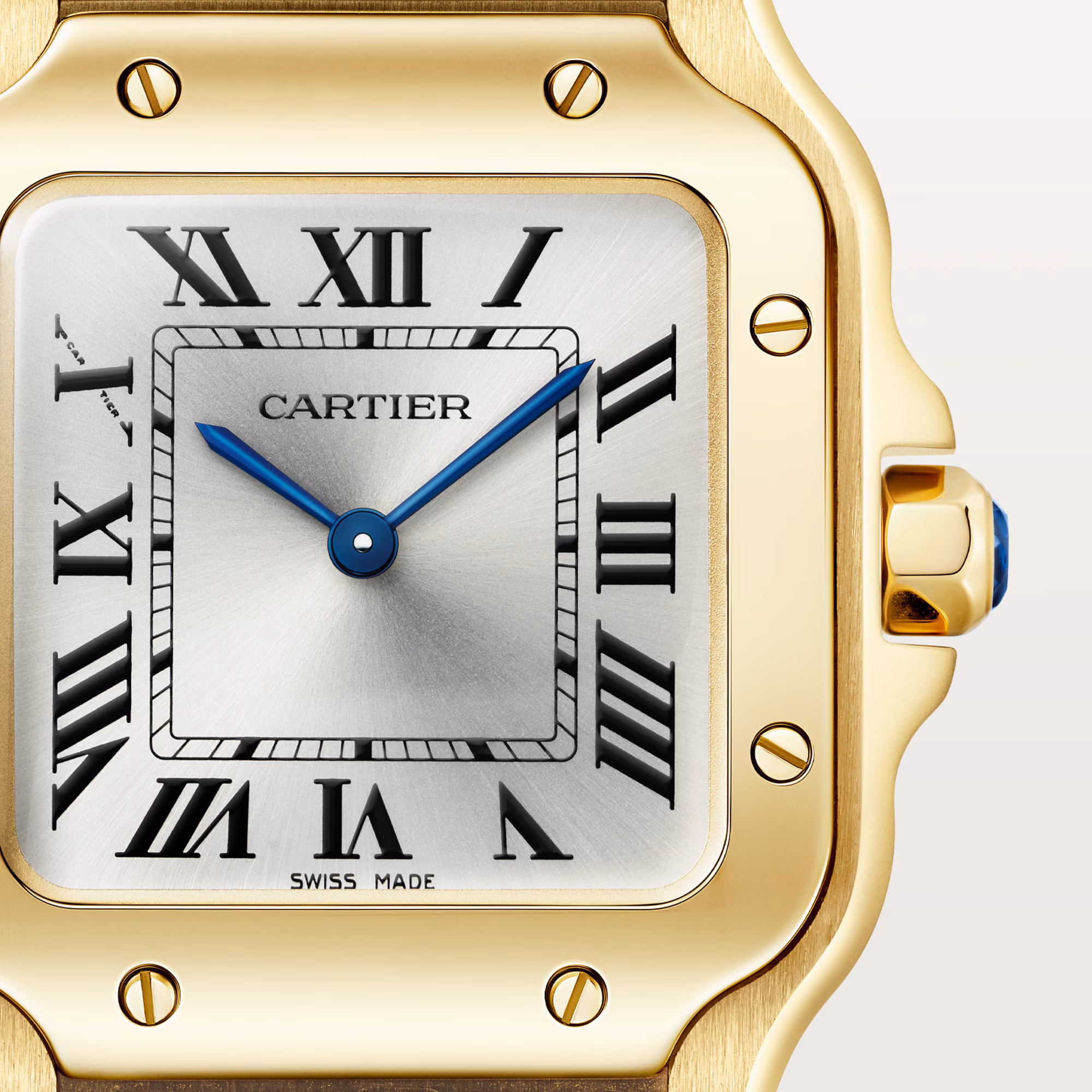 Resim SANTOS DE CARTIER - YELLOW GOLD AUTOMATIC SMALL