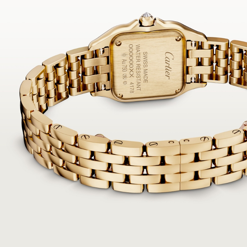 Picture of  PANTHÈRE DE CARTIER - YELLOW GOLD QUARTZ SMALL