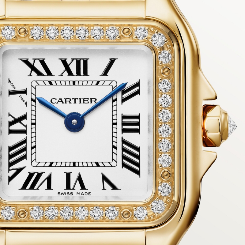 Picture of  PANTHÈRE DE CARTIER - YELLOW GOLD QUARTZ SMALL