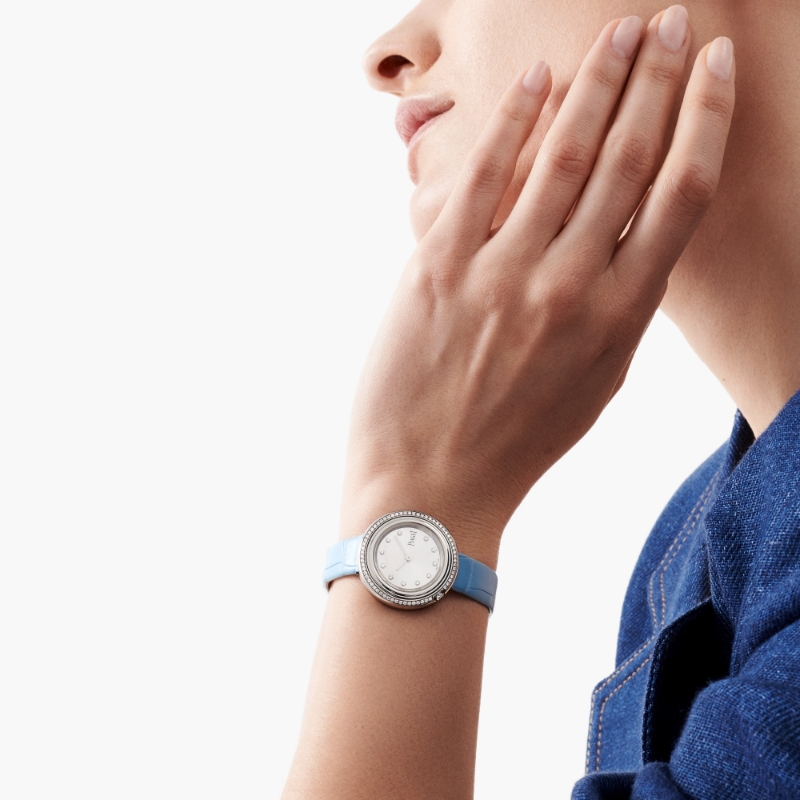 Picture of PIAGET Possession Blue Steel Diamond Watch, 29 mm